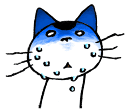 MAMEKICHI the cat sticker #238691