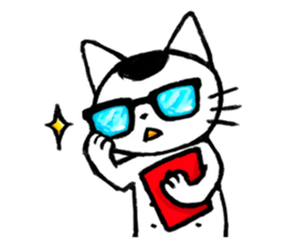 MAMEKICHI the cat sticker #238694