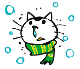 MAMEKICHI the cat sticker #238695