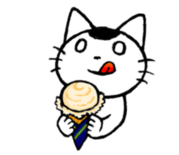 MAMEKICHI the cat sticker #238698