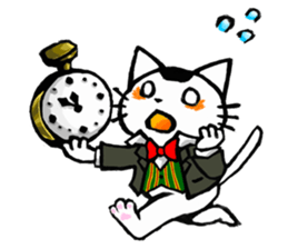 MAMEKICHI the cat sticker #238700