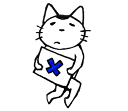 MAMEKICHI the cat sticker #238703