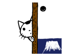 MAMEKICHI the cat sticker #238704