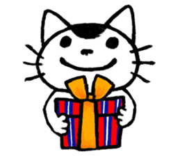 MAMEKICHI the cat sticker #238710