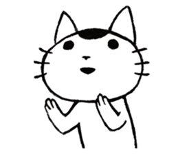 MAMEKICHI the cat sticker #238711