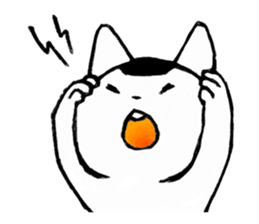 MAMEKICHI the cat sticker #238712