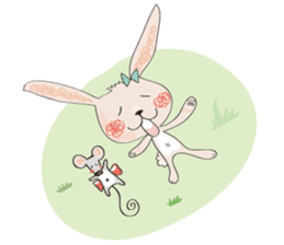 Momo and Bobo from Momo Chao is... sticker #238761