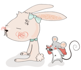 Momo and Bobo from Momo Chao is... sticker #238765