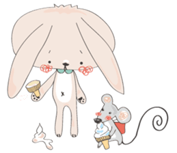 Momo and Bobo from Momo Chao is... sticker #238766