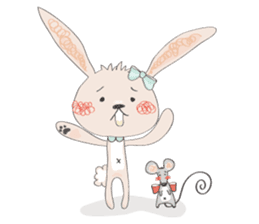 Momo and Bobo from Momo Chao is... sticker #238769