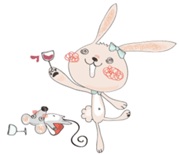 Momo and Bobo from Momo Chao is... sticker #238771