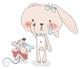 Momo and Bobo from Momo Chao is... sticker #238773