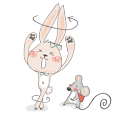 Momo and Bobo from Momo Chao is... sticker #238774