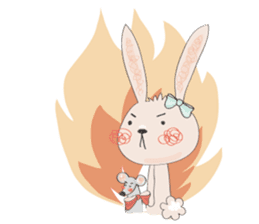 Momo and Bobo from Momo Chao is... sticker #238779