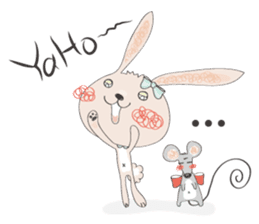 Momo and Bobo from Momo Chao is... sticker #238782