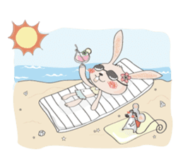 Momo and Bobo from Momo Chao is... sticker #238784