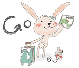 Momo and Bobo from Momo Chao is... sticker #238788