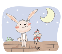 Momo and Bobo from Momo Chao is... sticker #238790