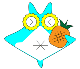 Manta of Ishigaki island sticker #238880