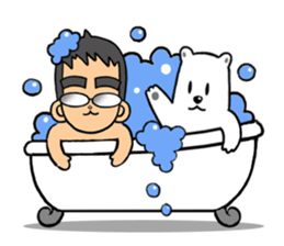 POLAR & THE ROY (The Arctic dude.) sticker #238885