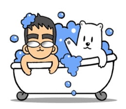 POLAR & THE ROY (The Arctic dude.) sticker #238885