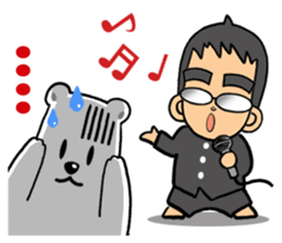 POLAR & THE ROY (The Arctic dude.) sticker #238886