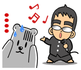 POLAR & THE ROY (The Arctic dude.) sticker #238886