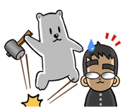 POLAR & THE ROY (The Arctic dude.) sticker #238887