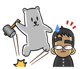 POLAR & THE ROY (The Arctic dude.) sticker #238887