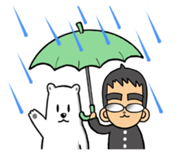 POLAR & THE ROY (The Arctic dude.) sticker #238893