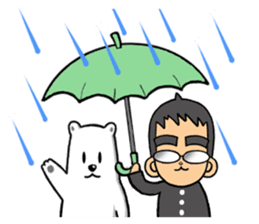 POLAR & THE ROY (The Arctic dude.) sticker #238893