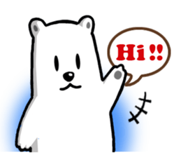 POLAR & THE ROY (The Arctic dude.) sticker #238894