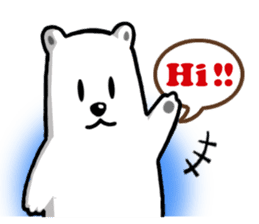 POLAR & THE ROY (The Arctic dude.) sticker #238894