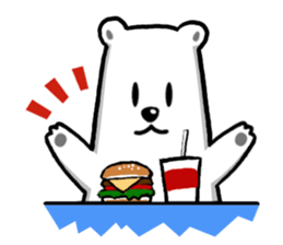 POLAR & THE ROY (The Arctic dude.) sticker #238896