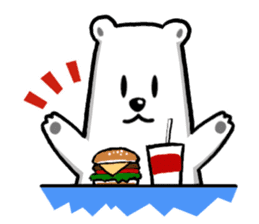 POLAR & THE ROY (The Arctic dude.) sticker #238896