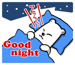 POLAR & THE ROY (The Arctic dude.) sticker #238902