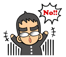 POLAR & THE ROY (The Arctic dude.) sticker #238910