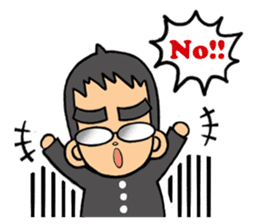 POLAR & THE ROY (The Arctic dude.) sticker #238910