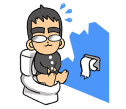 POLAR & THE ROY (The Arctic dude.) sticker #238915