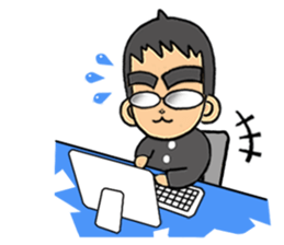 POLAR & THE ROY (The Arctic dude.) sticker #238916