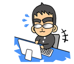 POLAR & THE ROY (The Arctic dude.) sticker #238916