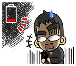 POLAR & THE ROY (The Arctic dude.) sticker #238920