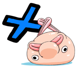 a Lovely blobfish sticker #239162
