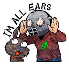 MARUME AND WOOF WOOF sticker #239413