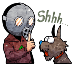 MARUME AND WOOF WOOF sticker #239414