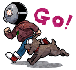 MARUME AND WOOF WOOF sticker #239422