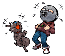 MARUME AND WOOF WOOF sticker #239425