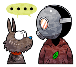 MARUME AND WOOF WOOF sticker #239431