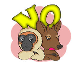 Tony and Ling - a friendship forever ! sticker #239462