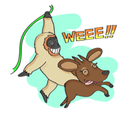 Tony and Ling - a friendship forever ! sticker #239465